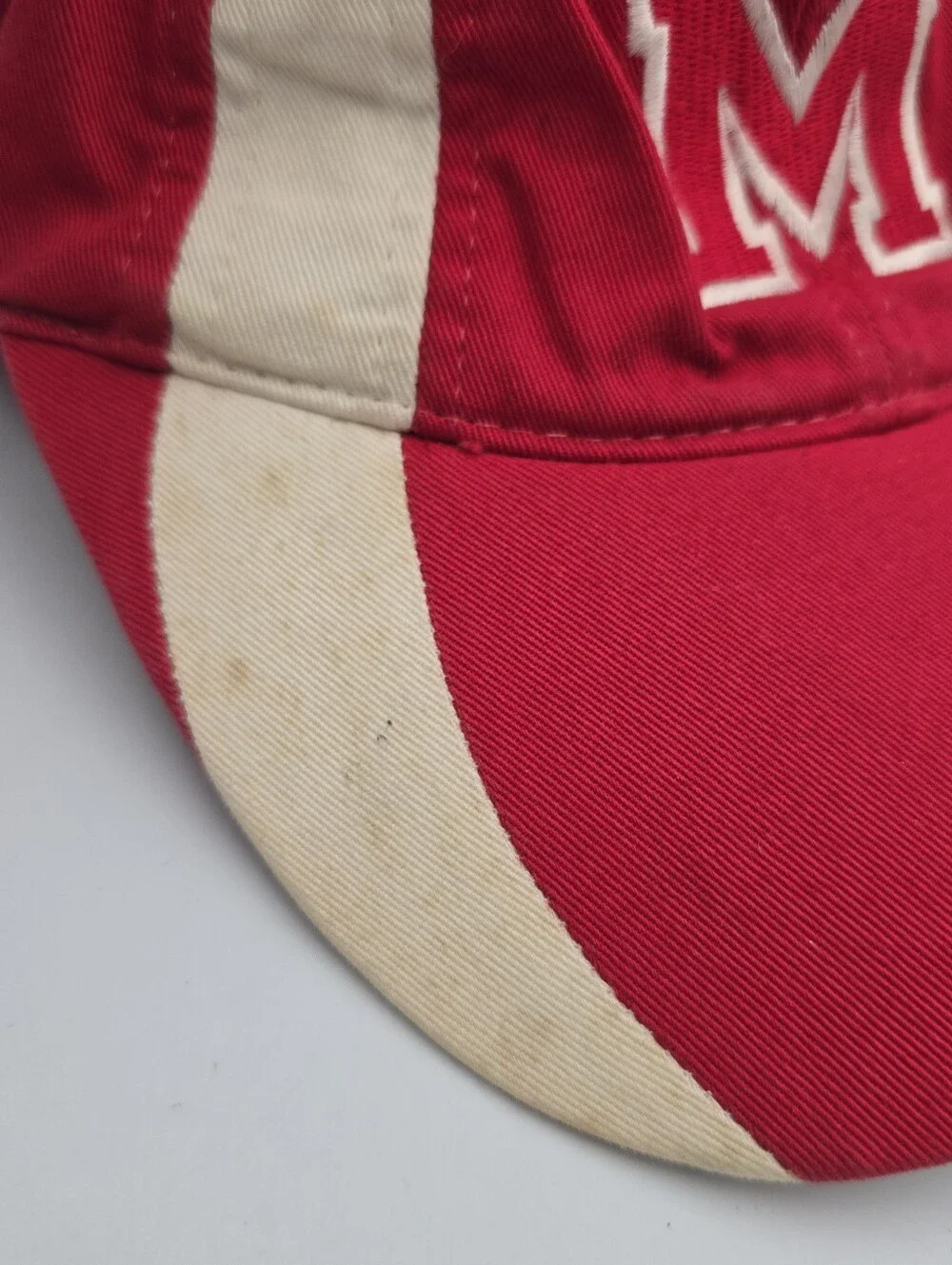Unbranded Embroidered M Logo Adjustable Hat